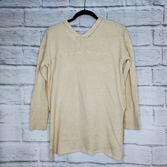 Astr the label lace up sweater in cream - Picture 4 of 9